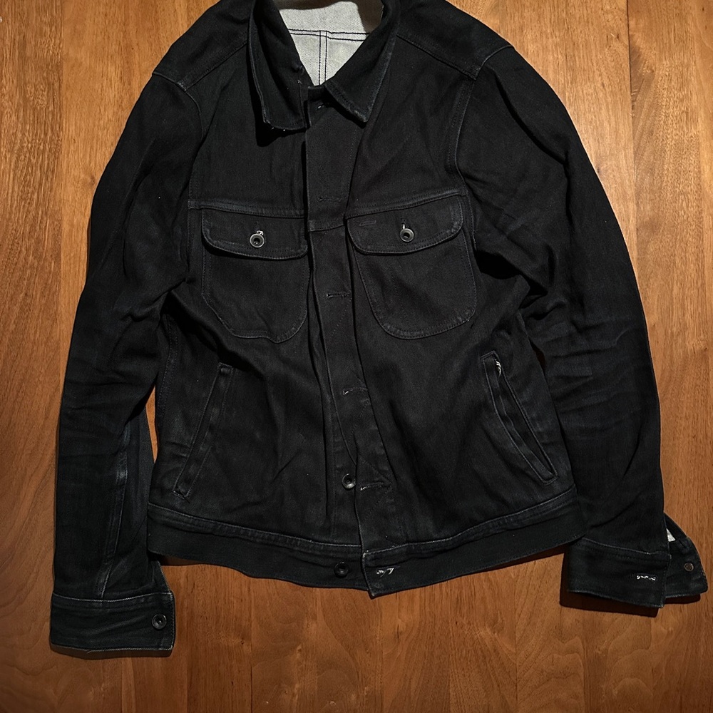 Taylor Stitch Black Denim Jacket